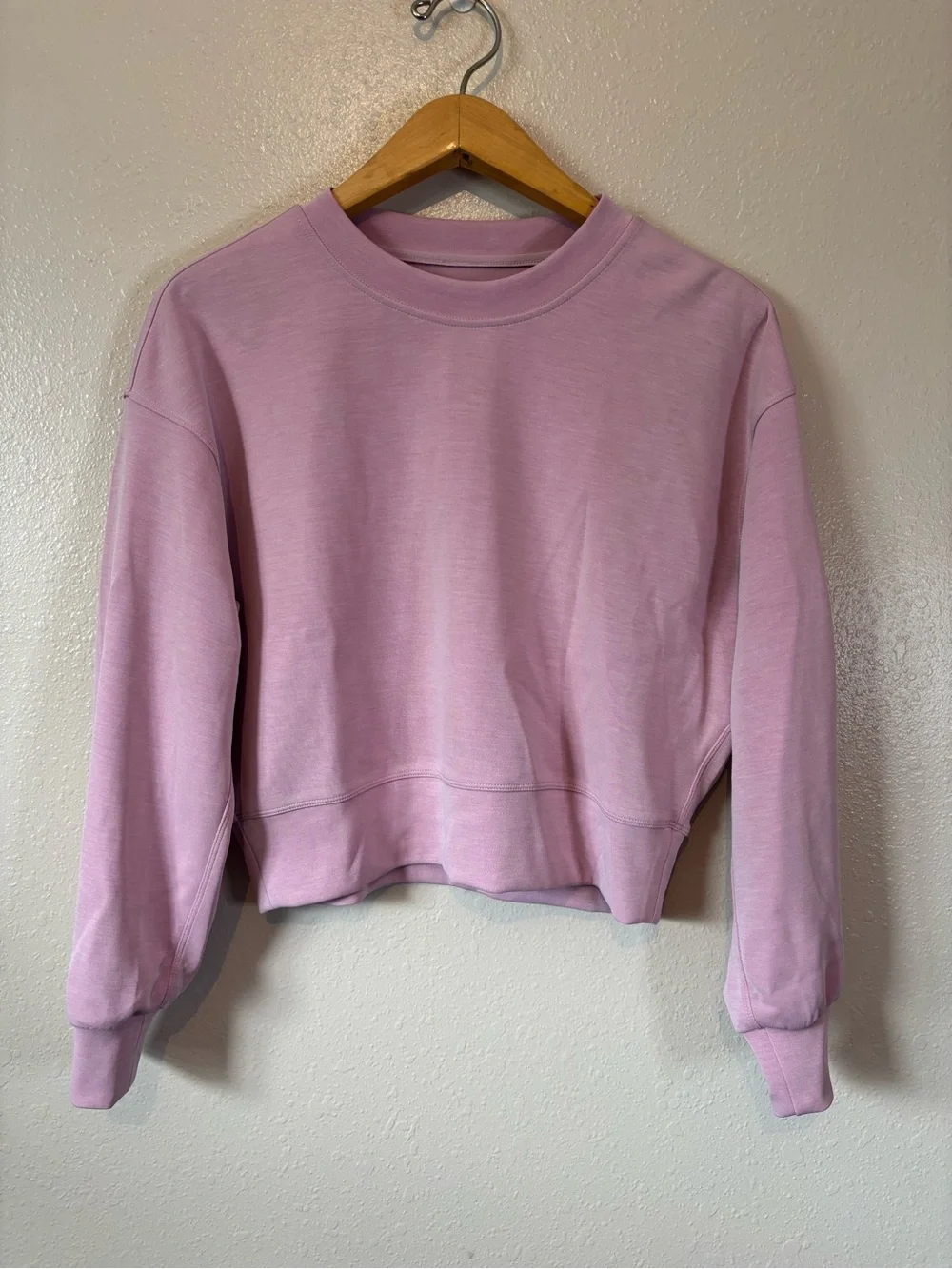 Lululemon softstreme perfectly oversized cropped crew